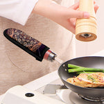 Bohemian Moon And Sun Print Skillet Handle Cover