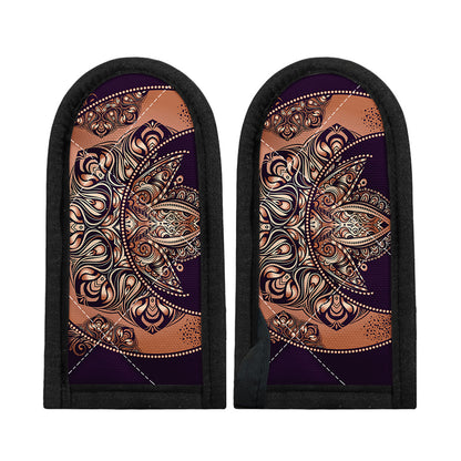 Bohemian Moon And Sun Print Skillet Handle Cover