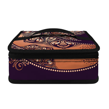 Bohemian Moon And Sun Print Small Lunch Bag