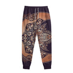 Bohemian Moon And Sun Print Sweatpants