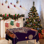 Bohemian Moon And Sun Print Tablecloth