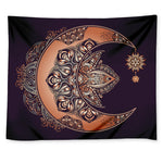 Bohemian Moon And Sun Print Tapestry