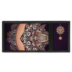 Bohemian Moon And Sun Print Trifold Wallet