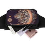 Bohemian Moon And Sun Print Waist Bag