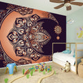 Bohemian Moon And Sun Print Wall Sticker