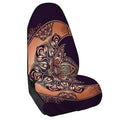 Bohemian Moon And Sun Print Waterproof Car Seat Cover