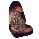 Bohemian Moon And Sun Print Waterproof Car Seat Cover