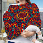 Bohemian Native Mandala Pattern Print Baby Seat Cover