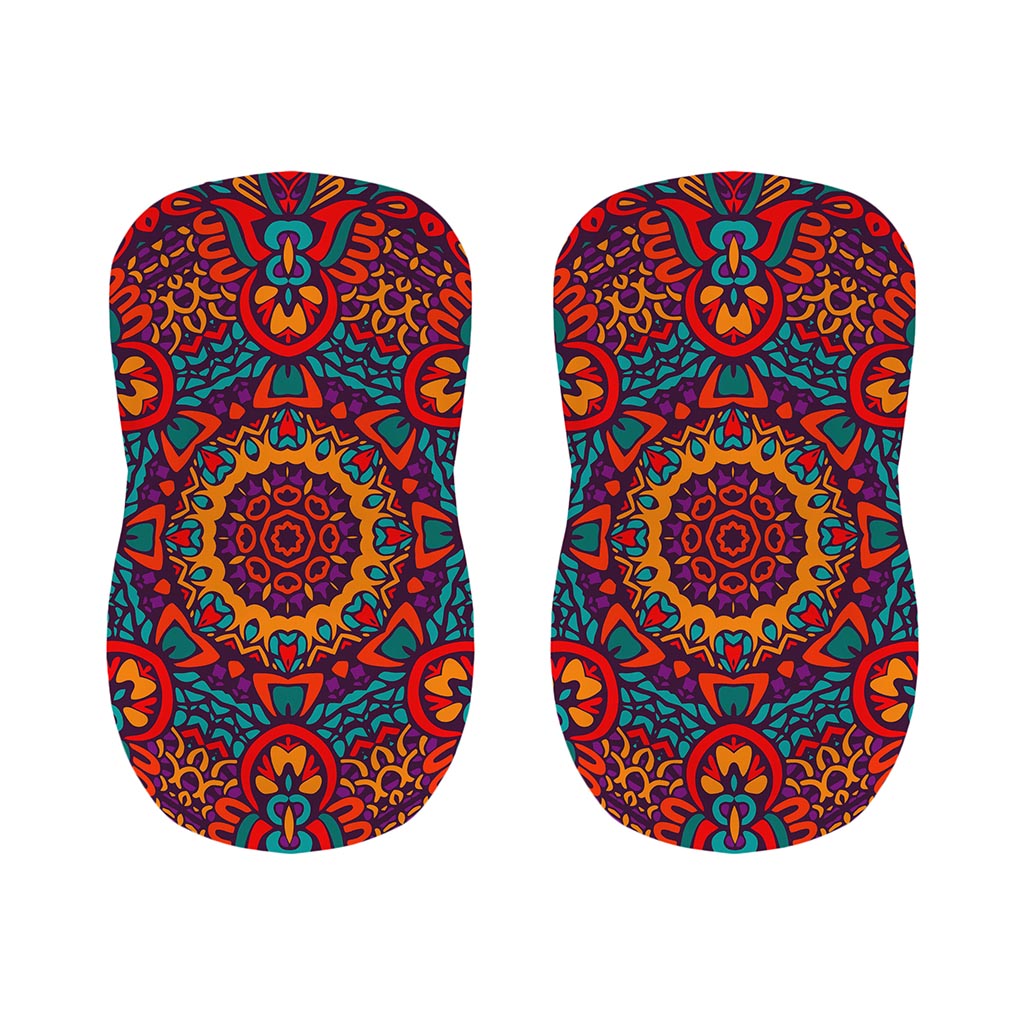 Bohemian Native Mandala Pattern Print Bar Stool Covers