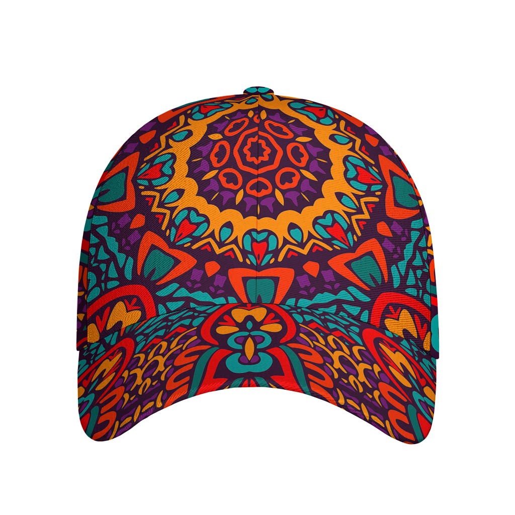 Bohemian Native Mandala Pattern Print Baseball Cap