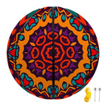Bohemian Native Mandala Pattern Print Basketball