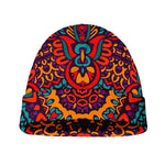 Bohemian Native Mandala Pattern Print Beanie