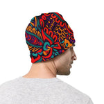 Bohemian Native Mandala Pattern Print Beanie