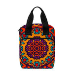 Bohemian Native Mandala Pattern Print Bible Tote Bag