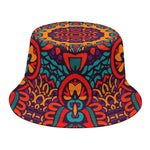 Bohemian Native Mandala Pattern Print Bucket Hat