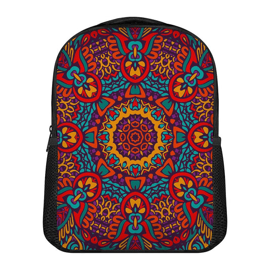 Bohemian Native Mandala Pattern Print Casual Backpack