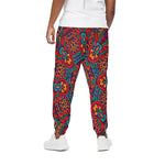 Bohemian Native Mandala Pattern Print Cotton Pants