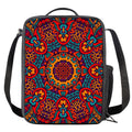 Bohemian Native Mandala Pattern Print Crossbody Lunch Bag