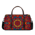 Bohemian Native Mandala Pattern Print Duffle Bag