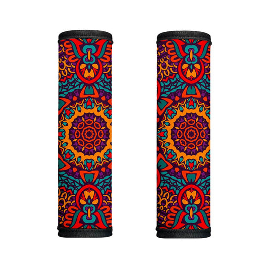 Bohemian Native Mandala Pattern Print Handle Covers