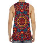 Bohemian Native Mandala Pattern Print Men's Muscle Tank Top