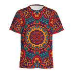 Bohemian Native Mandala Pattern Print Men's Sports T-Shirt