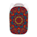 Bohemian Native Mandala Pattern Print Mesh Laundry Hamper