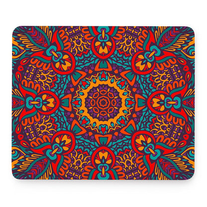 Bohemian Native Mandala Pattern Print Mouse Pad