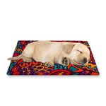 Bohemian Native Mandala Pattern Print Pet Cooling Mat Cover