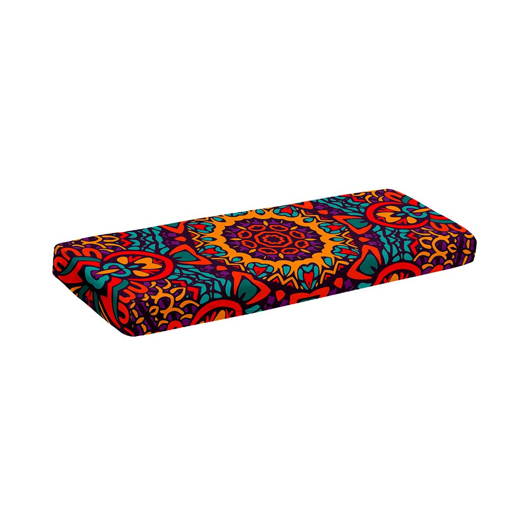 Bohemian Native Mandala Pattern Print Piano Keyboard Cover