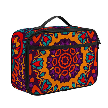 Bohemian Native Mandala Pattern Print Portable Lunch Bag