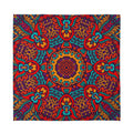 Bohemian Native Mandala Pattern Print Silk Bandana