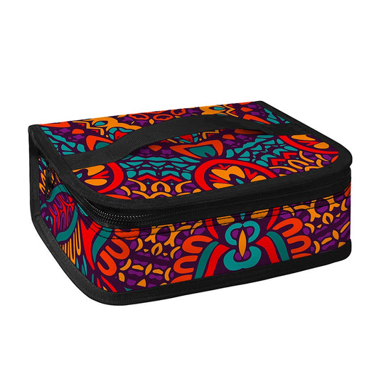 Bohemian Native Mandala Pattern Print Small Lunch Bag