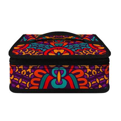 Bohemian Native Mandala Pattern Print Small Lunch Bag