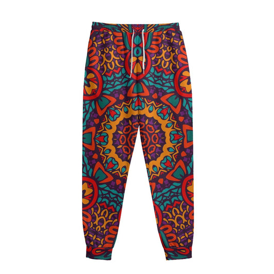 Bohemian Native Mandala Pattern Print Sweatpants