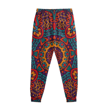 Bohemian Native Mandala Pattern Print Sweatpants