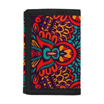 Bohemian Native Mandala Pattern Print Trifold Wallet