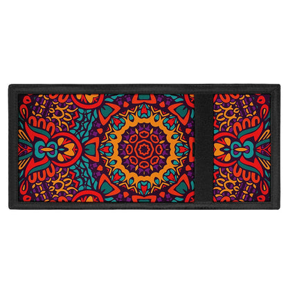 Bohemian Native Mandala Pattern Print Trifold Wallet