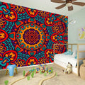 Bohemian Native Mandala Pattern Print Wall Sticker