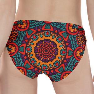 Bohemian Native Mandala Pattern Print Women's Panties