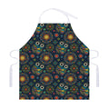 Bohemian Owl Pattern Print Adjustable Apron