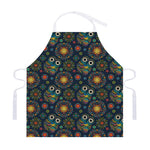 Bohemian Owl Pattern Print Adjustable Apron