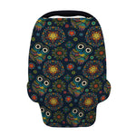 Bohemian Owl Pattern Print Baby Seat Cover