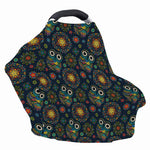Bohemian Owl Pattern Print Baby Seat Cover