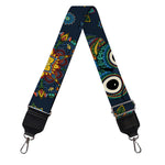 Bohemian Owl Pattern Print Bag Strap