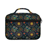Bohemian Owl Pattern Print Briefcase Bible Bag