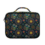 Bohemian Owl Pattern Print Briefcase Bible Bag