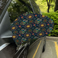 Bohemian Owl Pattern Print Car Side Mirror Covers