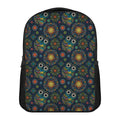 Bohemian Owl Pattern Print Casual Backpack