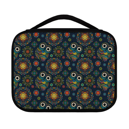 Bohemian Owl Pattern Print Classic Bible Case